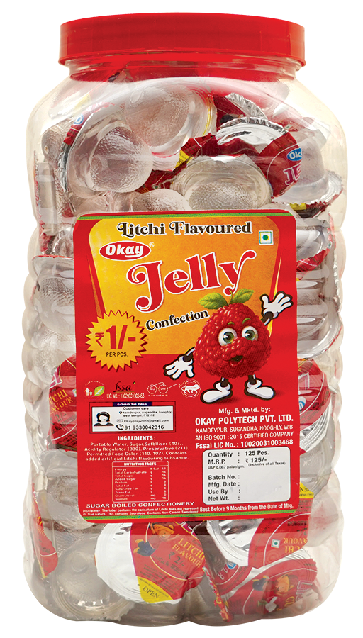 LITCHI FLAVOURED JELLY