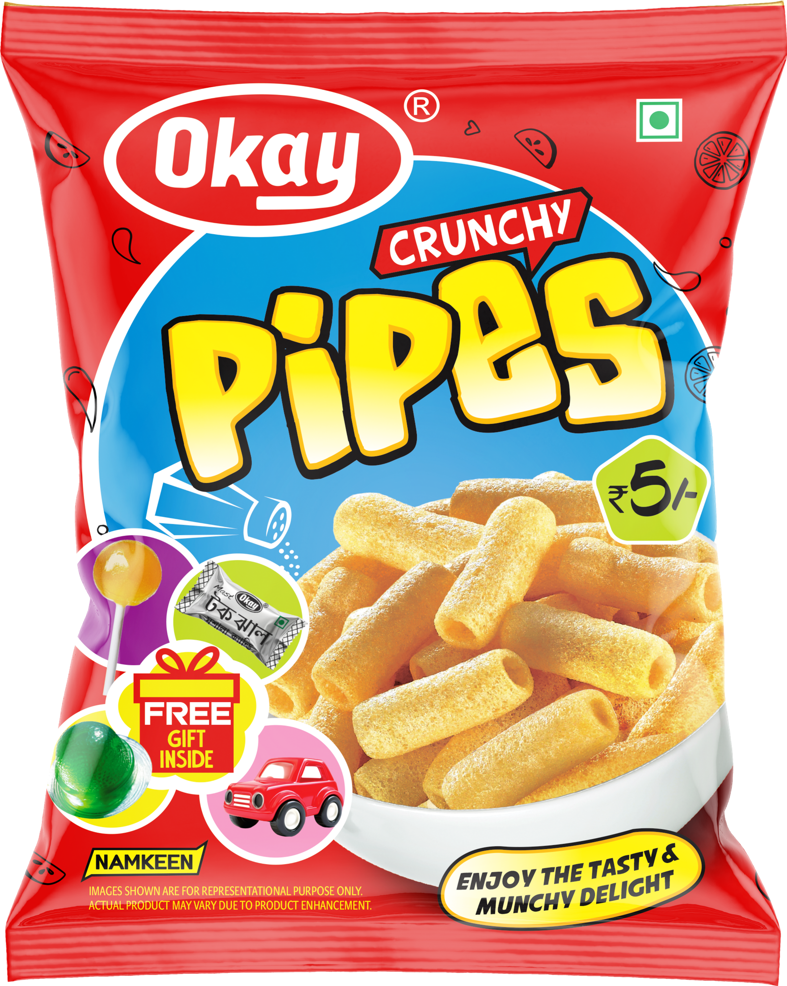 CRUNCHY PIPES